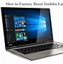 Image result for Toshiba Laptop Restore