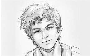 Image result for Guy Face Drawing Easy