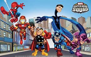 Image result for Super Hero Squad Cartoon