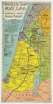 Image result for Old Testament Holy Land Map