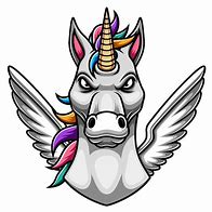 Image result for Unicorn Face Logo