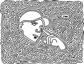 Image result for Maze Line Art