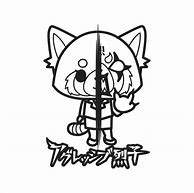 Image result for Aggretsuko Coloring Page