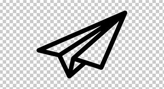 Image result for Paper Plane Logo Black and White