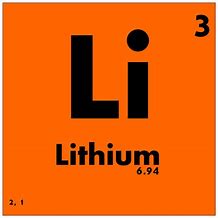 Image result for Lithium Atomic Symbol