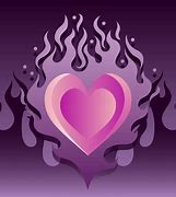 Image result for Purple Fire Cartoon