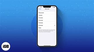 Image result for iPhone Screen Timeout Settings