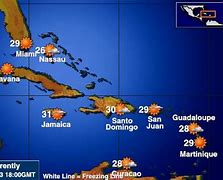 Image result for Bahamas Weather Map