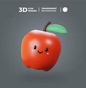 Image result for 3D Apple Cartoon