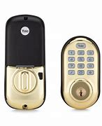 Image result for Yale Push Button Lock