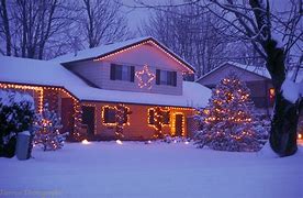 Image result for White House at Night at Christmas at Night in the Snow