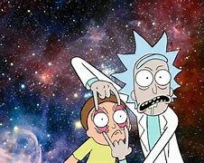Image result for Rick and Morty Galaxy Art