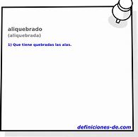 Image result for aliquebrado