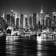 Image result for City Skyline Black and White