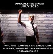 Image result for Apocalypse Bingo Meme