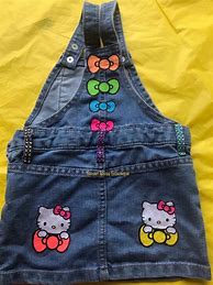 Image result for Hello Kitty Overalls