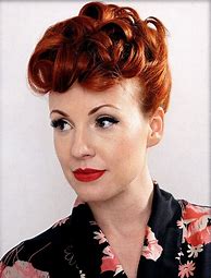 Image result for 50s Hair Updo