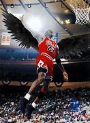 Image result for Michael Jordan Flying