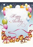 Image result for Free Word Birthday Templates