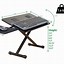 Image result for Adjustable Height Computer Keyboard Stand