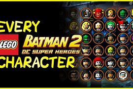 Image result for LEGO Batman 2 DC Super Heroes Character List