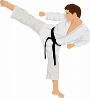 Image result for Karate Kick Clip Art