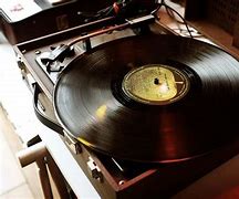 Image result for Vintage Turntable That Was Stood Up