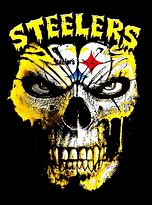 Image result for Steelers Sugar Skull Clip Art