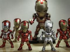 Image result for Mark 7 Iron Man Fusing with 50