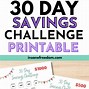 Image result for 30-Day Savings Challenge