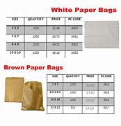 Image result for Volume Size 2 Paper Bag