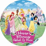 Image result for Disney Princess Cake Topper