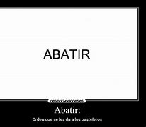 Image result for abatir