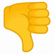 Image result for Thumbs Down Transparent Background