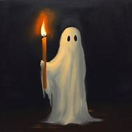 Image result for Ghost Holding Candlee