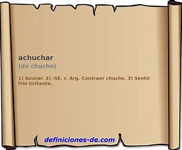 Image result for achuchar
