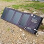 Image result for Portable Solar Charger for Backpacking
