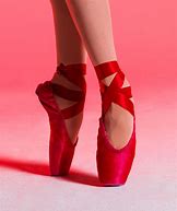 Image result for Red Pointe Shoes Bloch