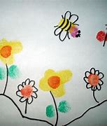 Image result for Easy Fingerprint Flowers