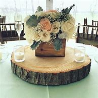 Image result for Rustic Wood Box Centerpieces