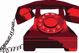 Image result for Telephone White Red