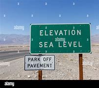 Image result for Elevation Sign 1,000 Feet