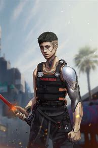 Image result for Cyberpunk Male OC