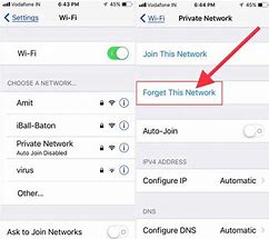 Image result for iPad Forget Network