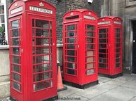 Image result for red phone booths