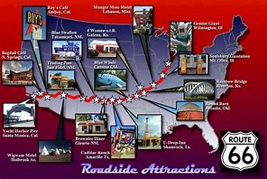Image result for Route 66 Illinois Attractions Map