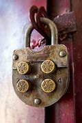 Image result for Round Combination Lock