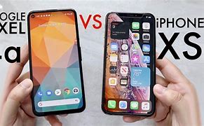 Image result for iPhone XVS Pixel 4A