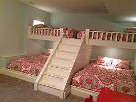 Image result for Built in Bunk Beds for Girls Room
