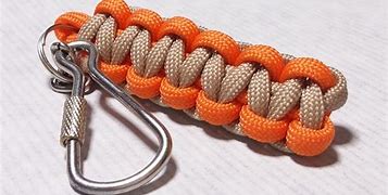 Image result for Paracord Keychain Designs